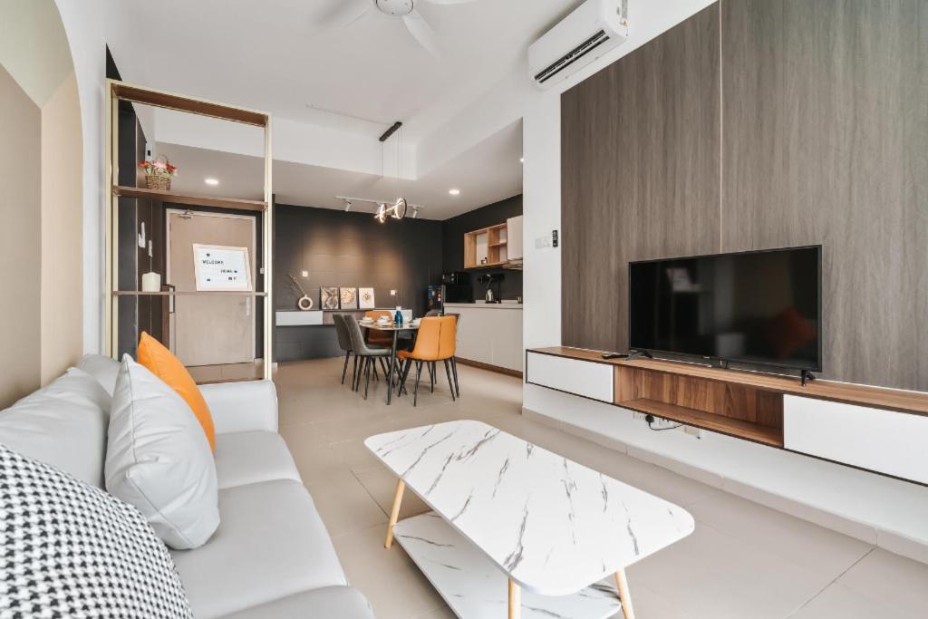 Nowhere 2Br & 2Bath Apartment With Balcony @ Reizz Residences Kuala Lumpur Zewnętrze zdjęcie